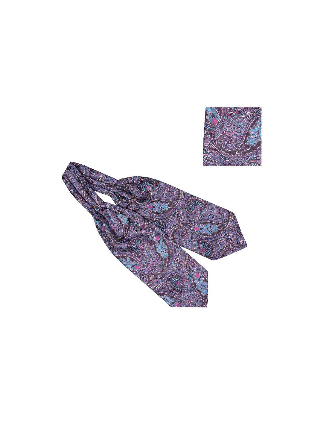 the tie hub men purple accessory gift set