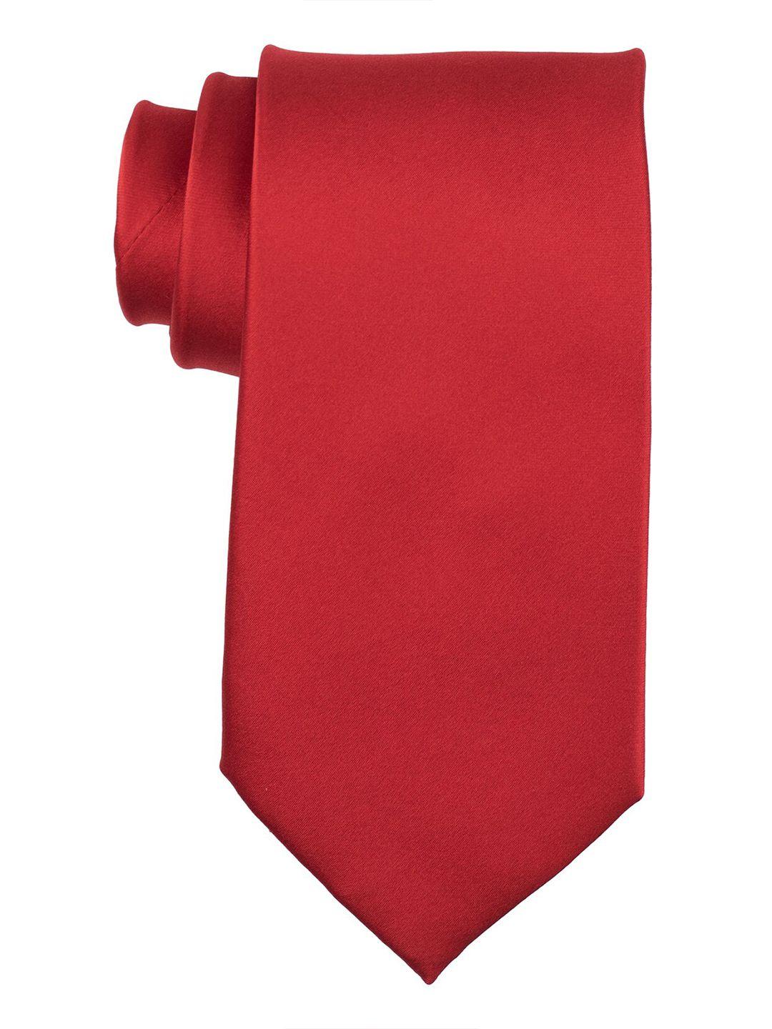 the tie hub men red broad tie