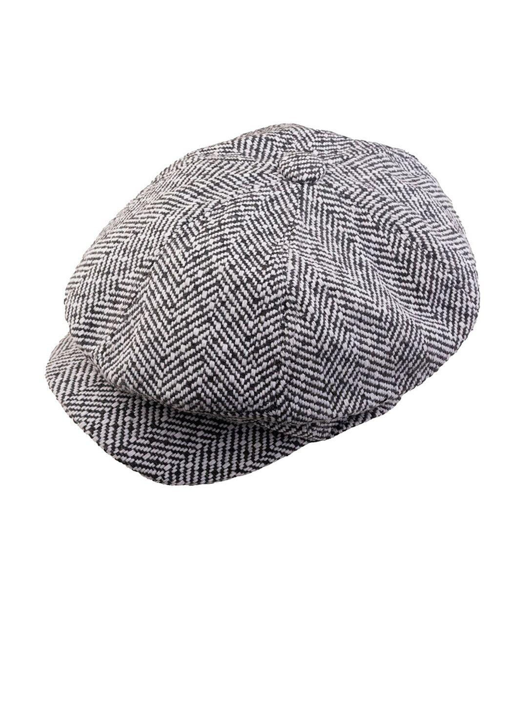 the tie hub men self design generic newsboy ascot cap