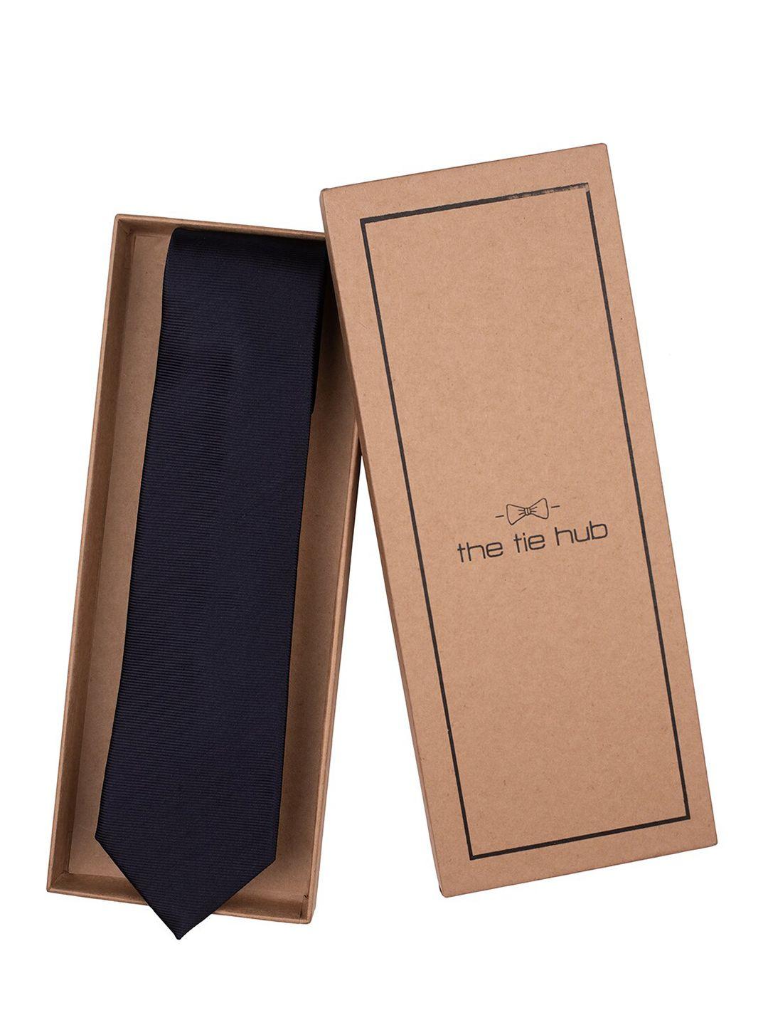 the tie hub men silk broad tie