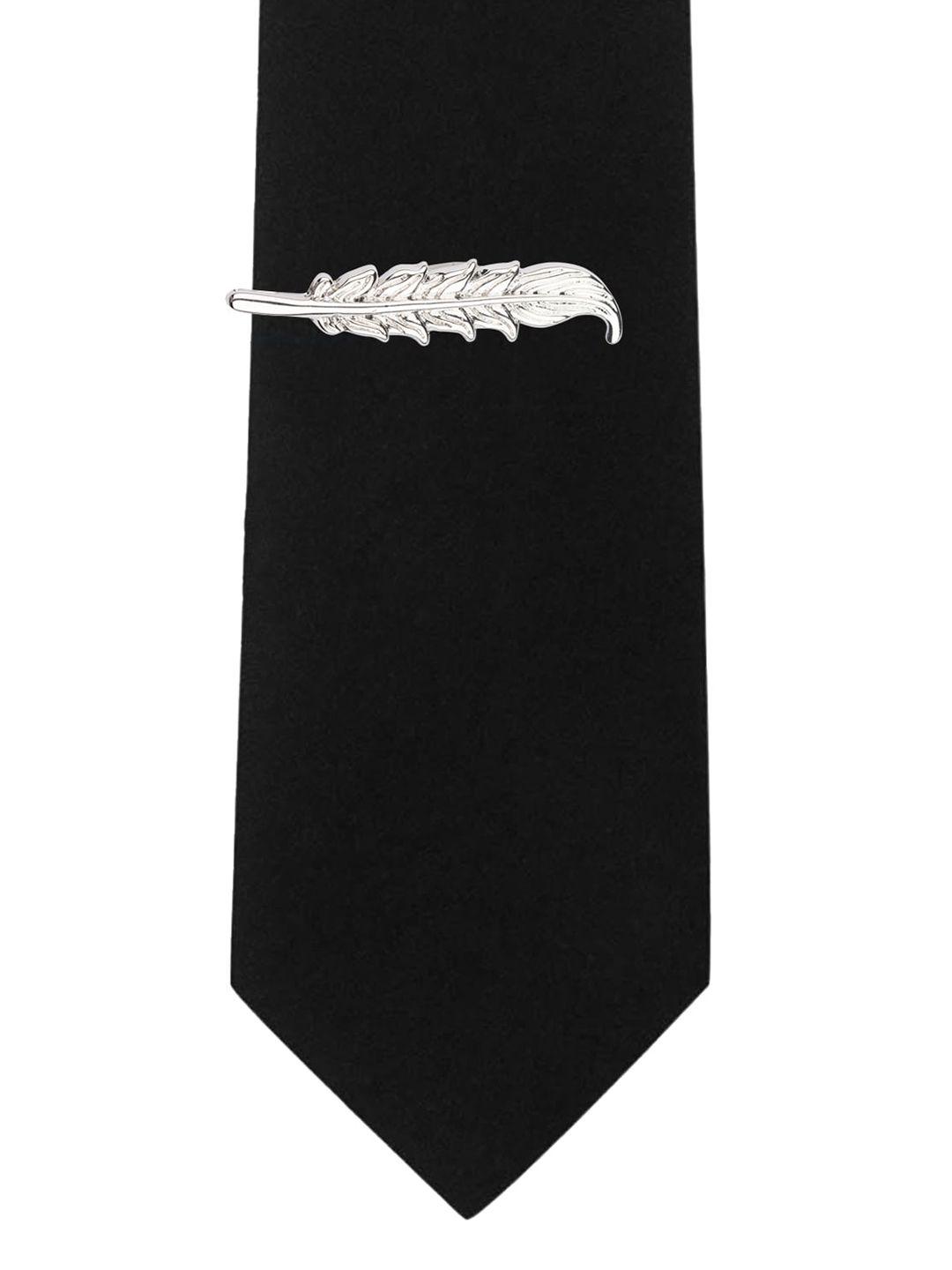 the tie hub men silver-toned tie pin