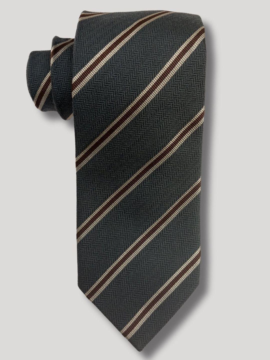 the tie hub men striped broad formal tie