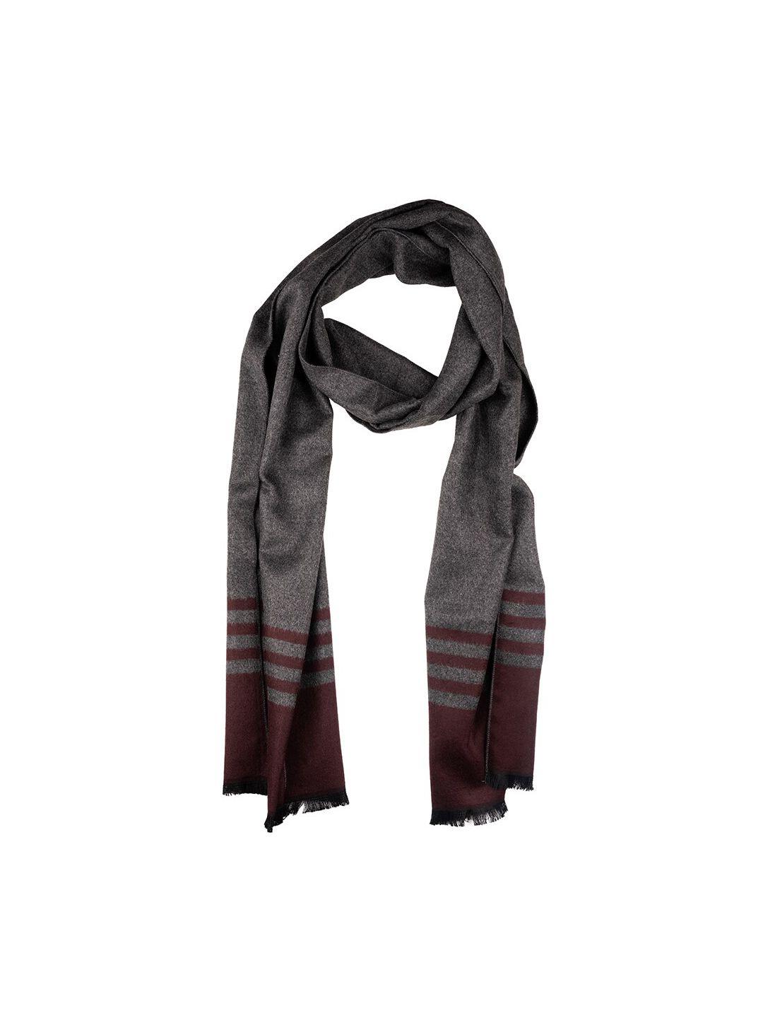 the tie hub men wool colourblocked scarf