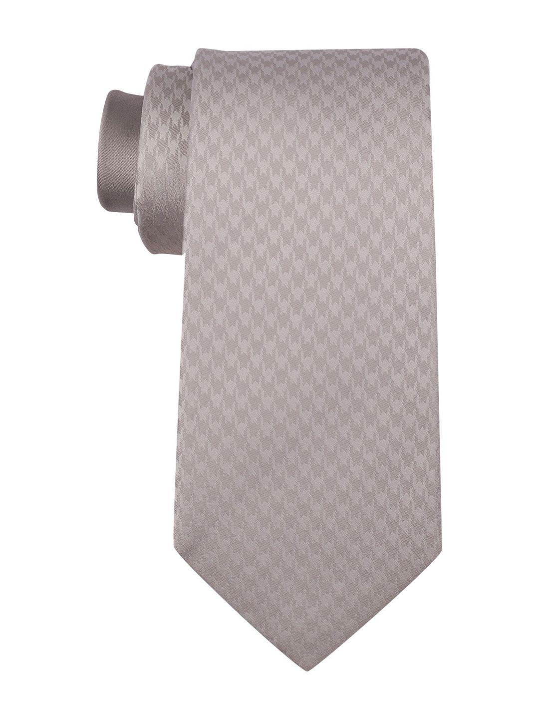 the tie hub men woven design silk broad tie