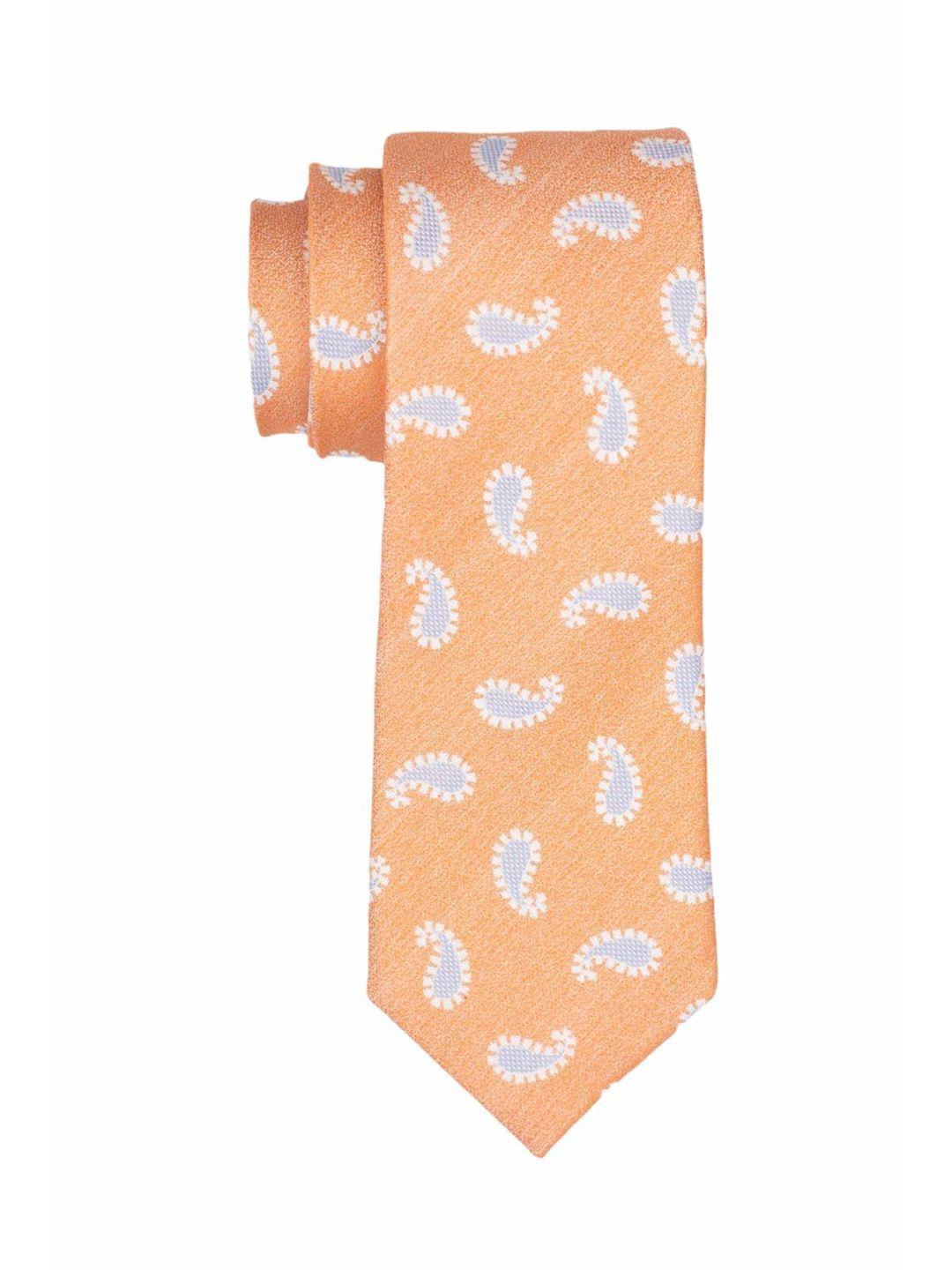 the tie hub men woven design silk broad tie