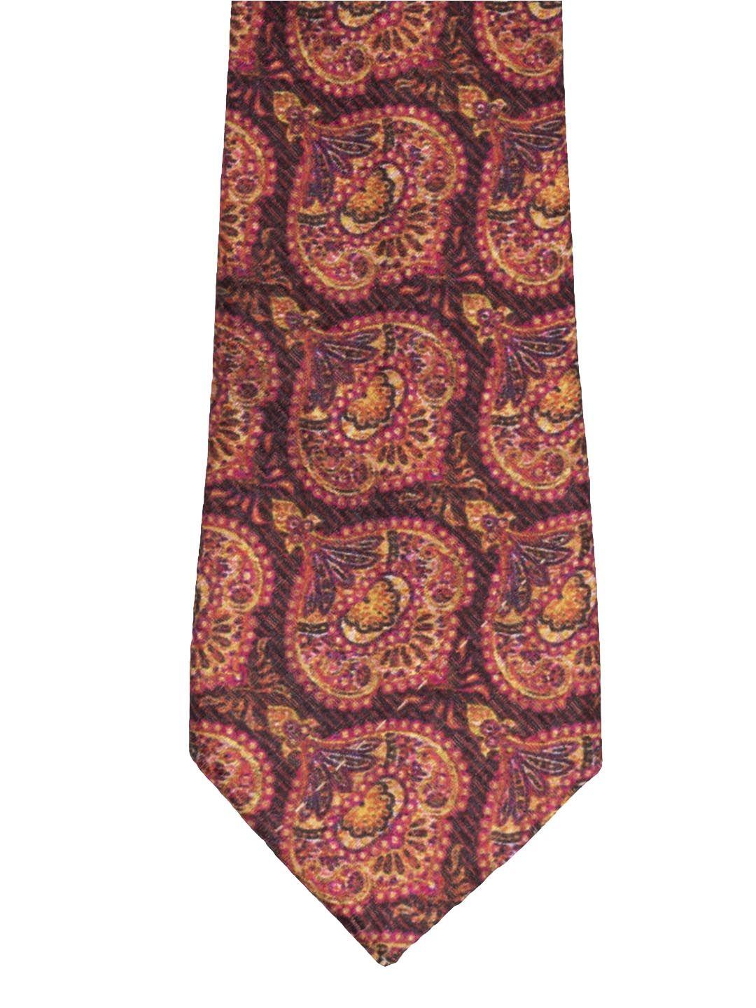 the tie hub multicoloured floral printed broad tie