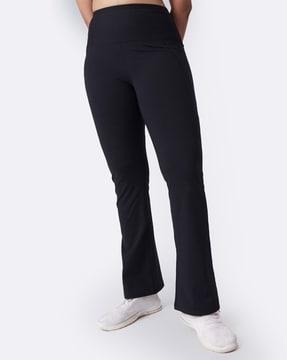 the ultimate flare pants with foldable waistband