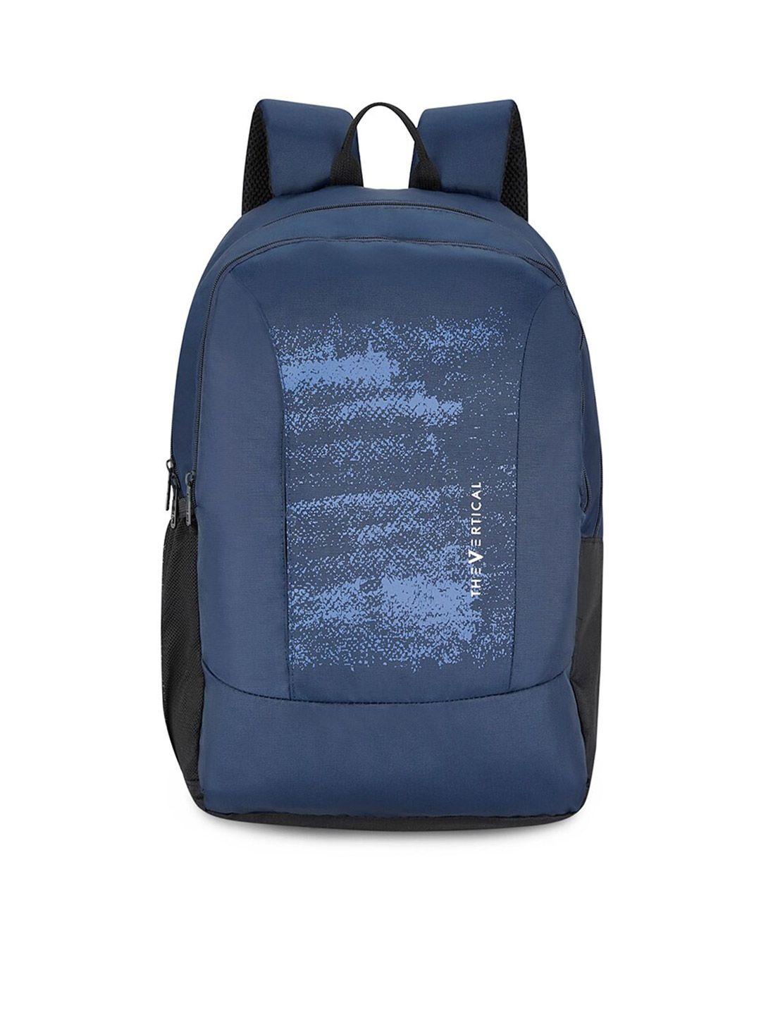 the vertical unisex typography backpack