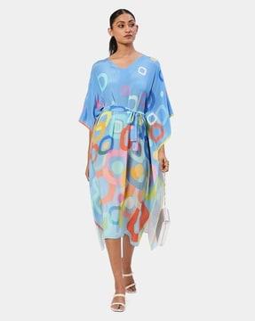 the viscose crepe colaba kaftan