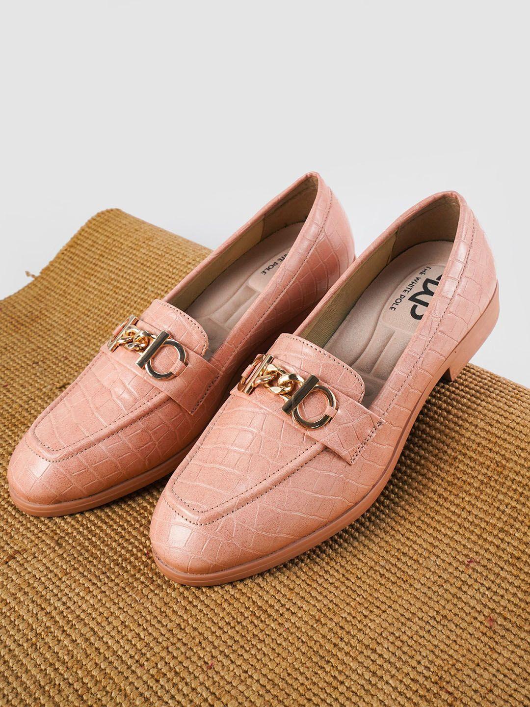 the white pole women textured comfort insole lightweight loafers