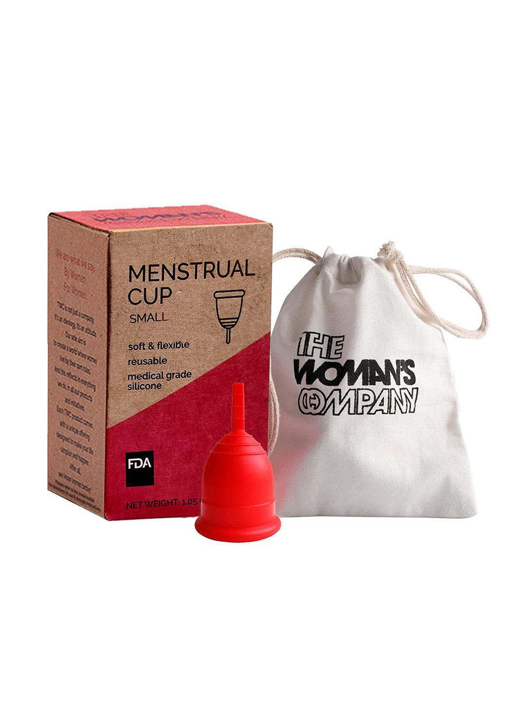 the woman's company ultra soft medical grade silicone reusable menstrual cup - small
