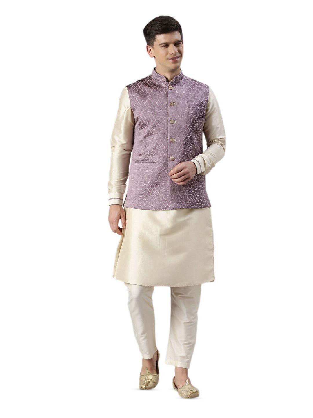 theethnic.co embroidered nehru jacket