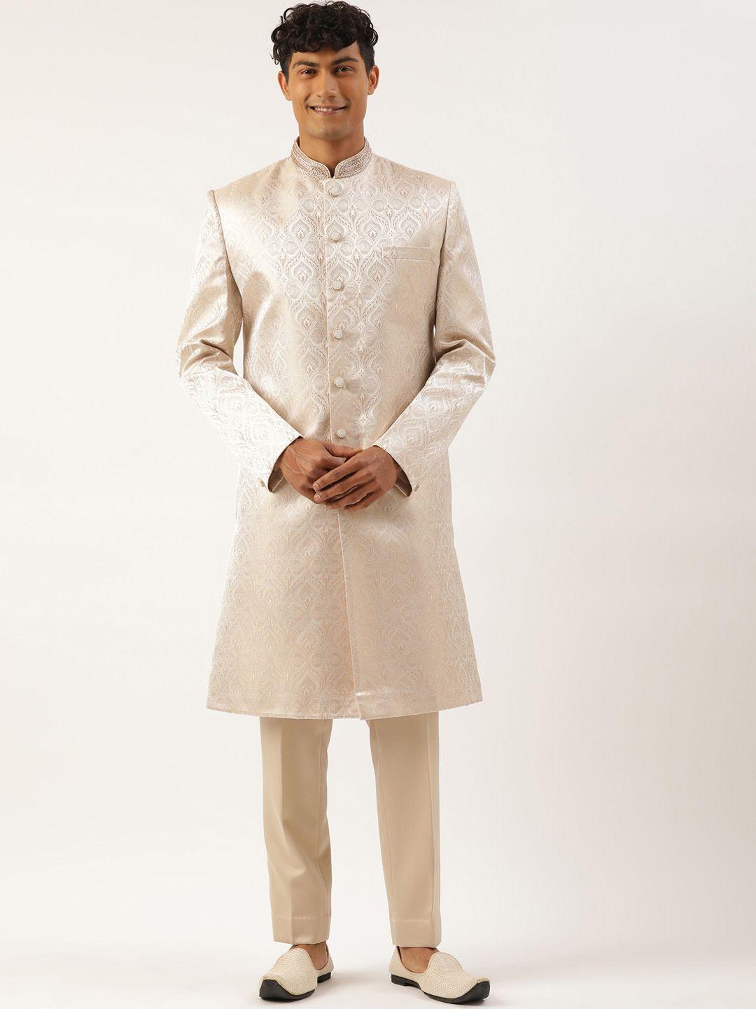 theethnic.co self design sherwani set