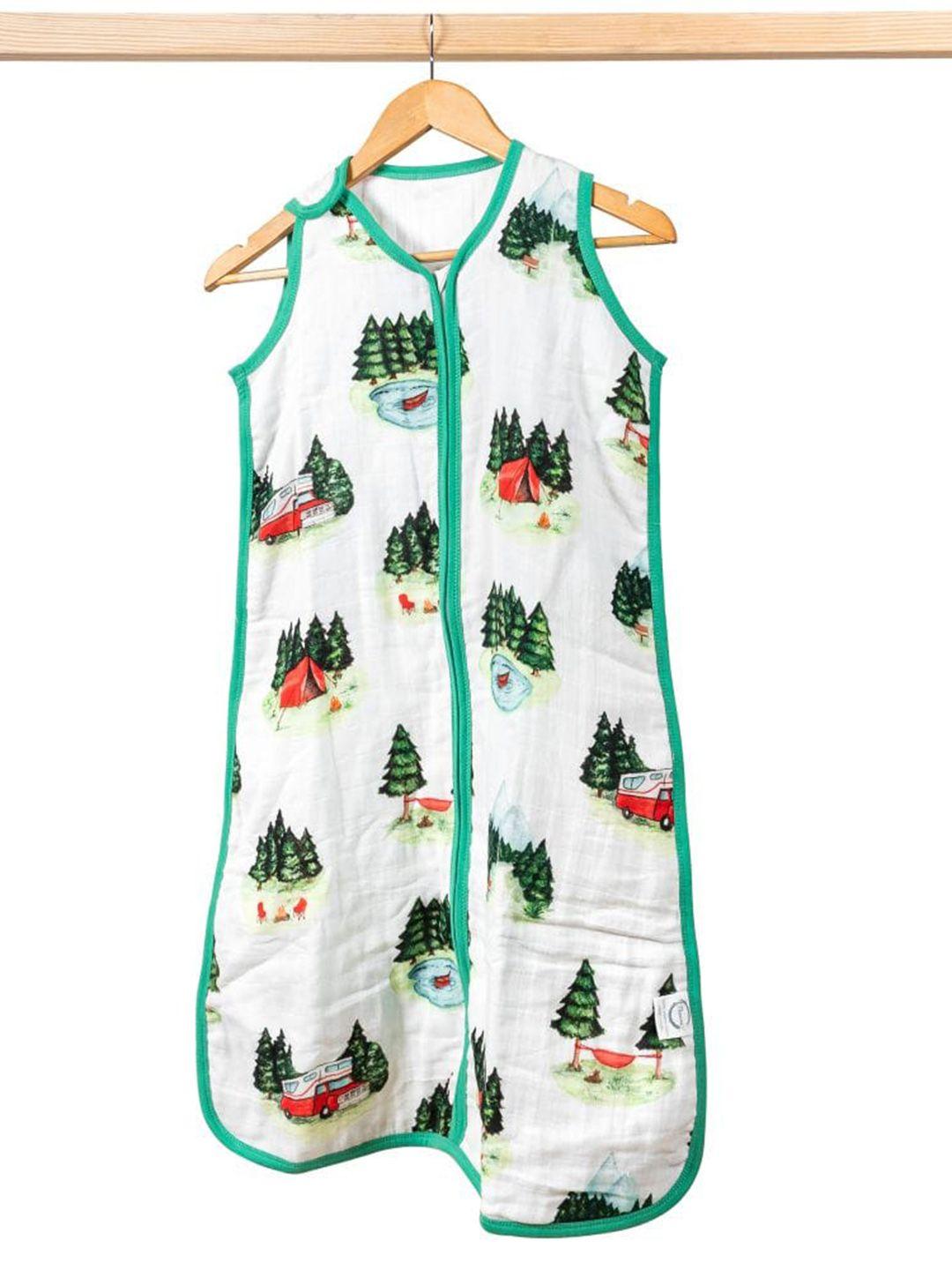 theoni infant kids printed organic cotton sleeping bag