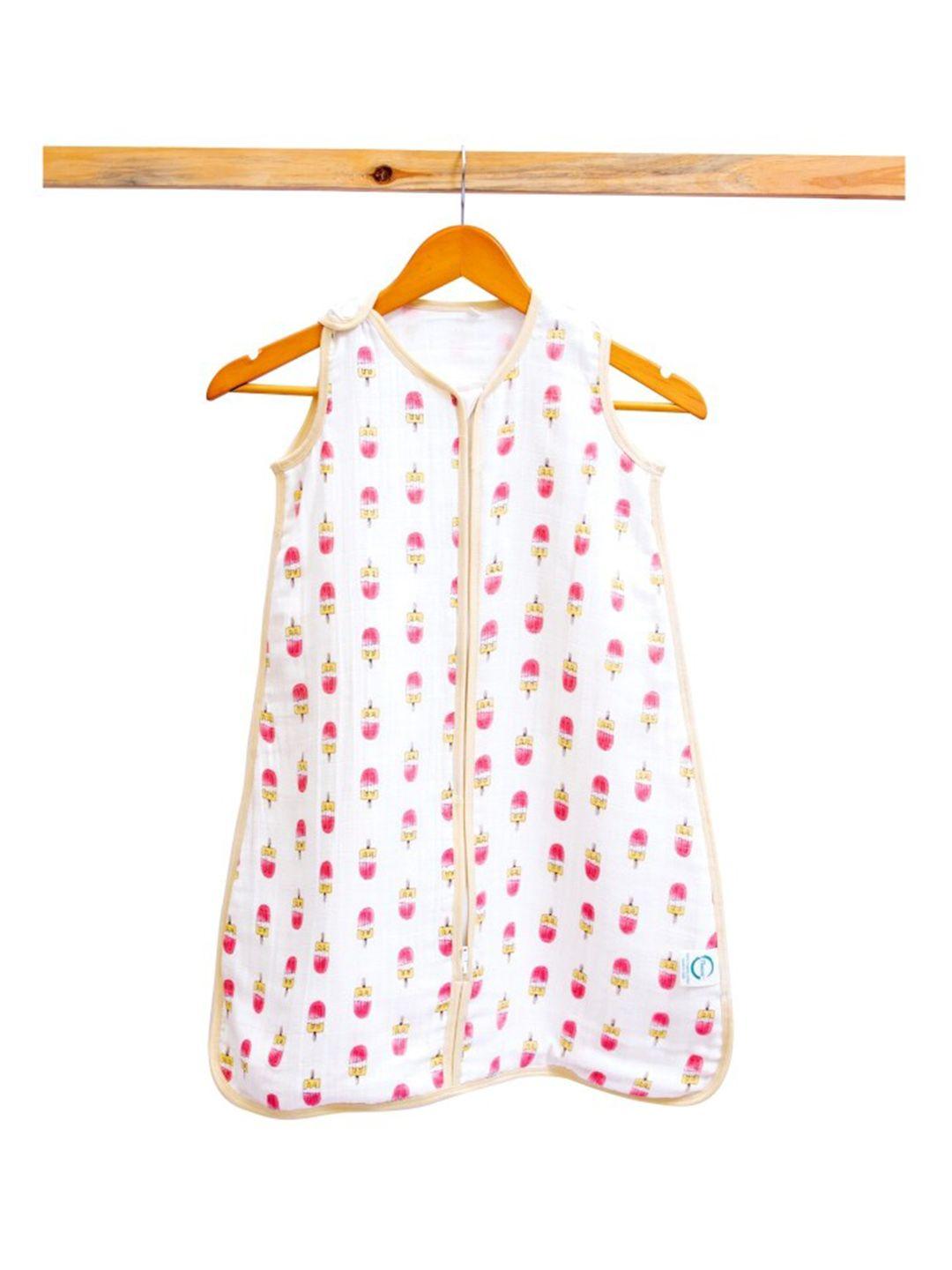 theoni infant kids printed organic cotton sleeping bag