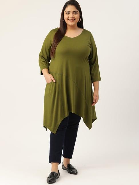 therebelinme green high low top