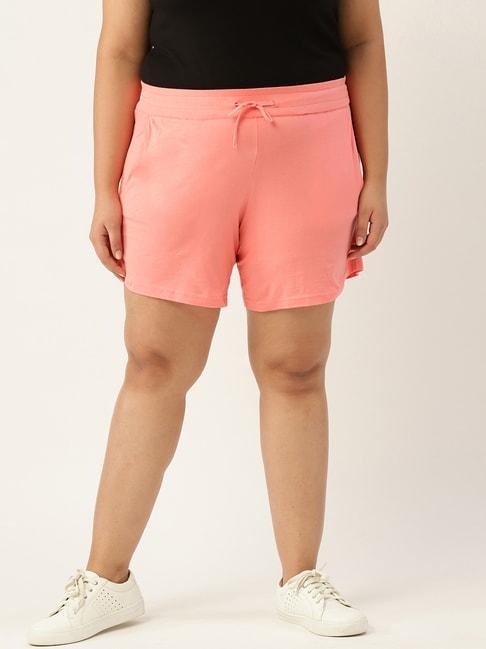 therebelinme-peach-cotton-shorts