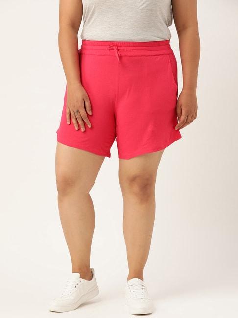 therebelinme-pink-cotton-shorts