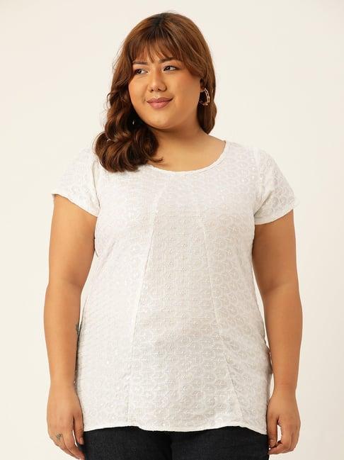 therebelinme white embellished top