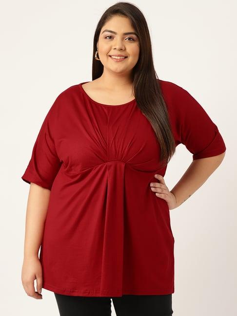 therebelinme maroon top