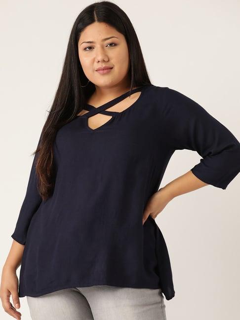 therebelinme navy top