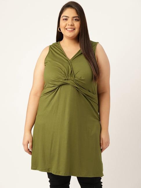 therebelinme olive tunic