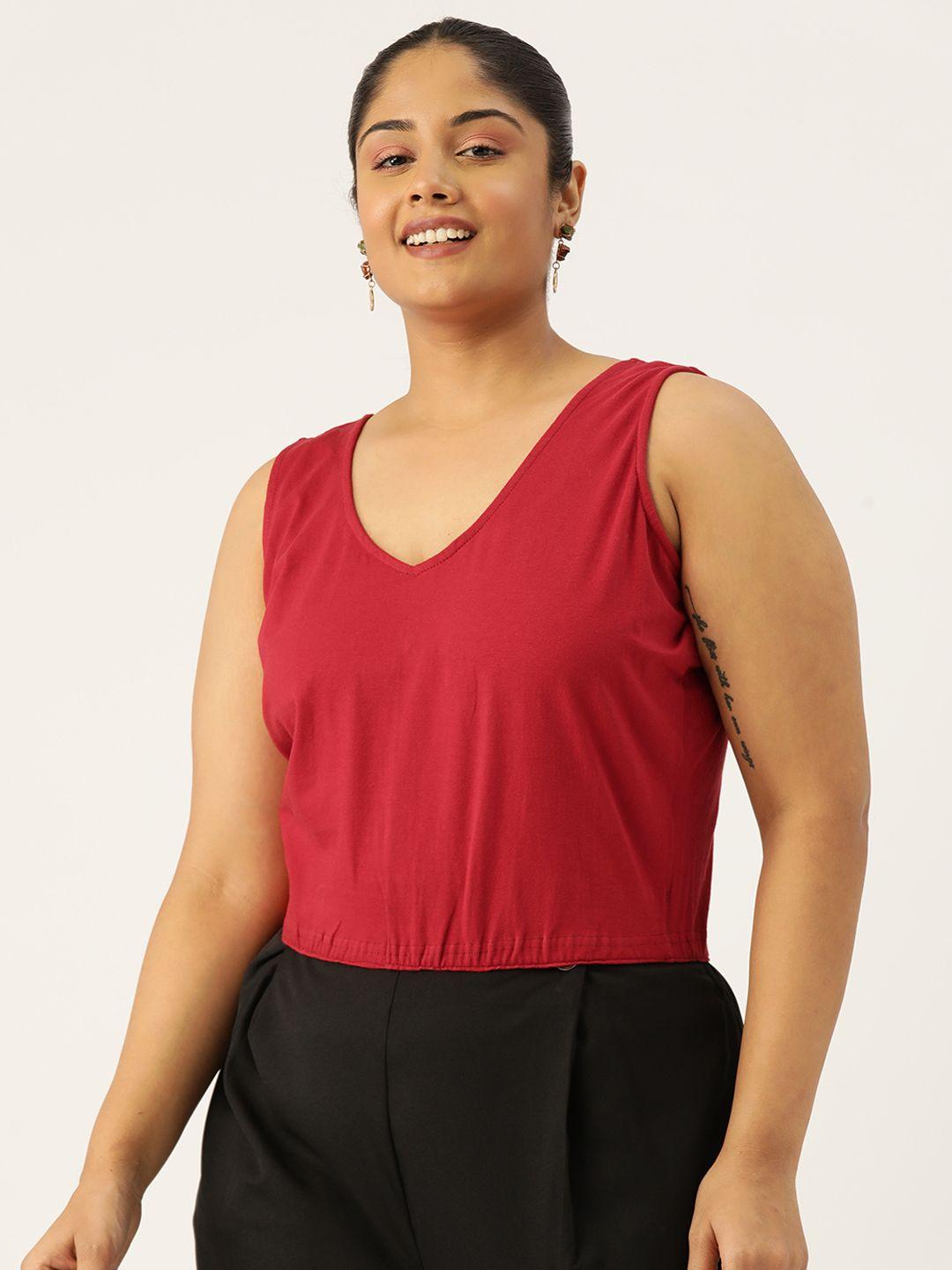 therebelinme plus size crop top