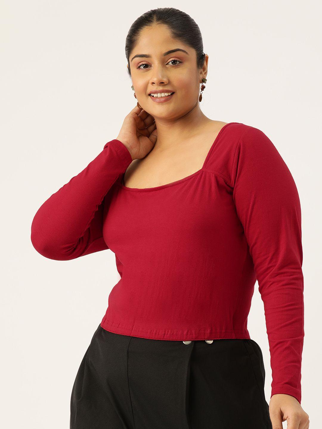 therebelinme plus size crop top