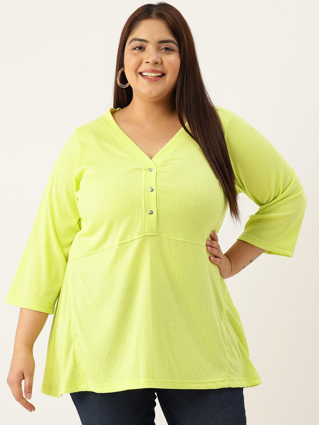 therebelinme plus size pure cotton longline top