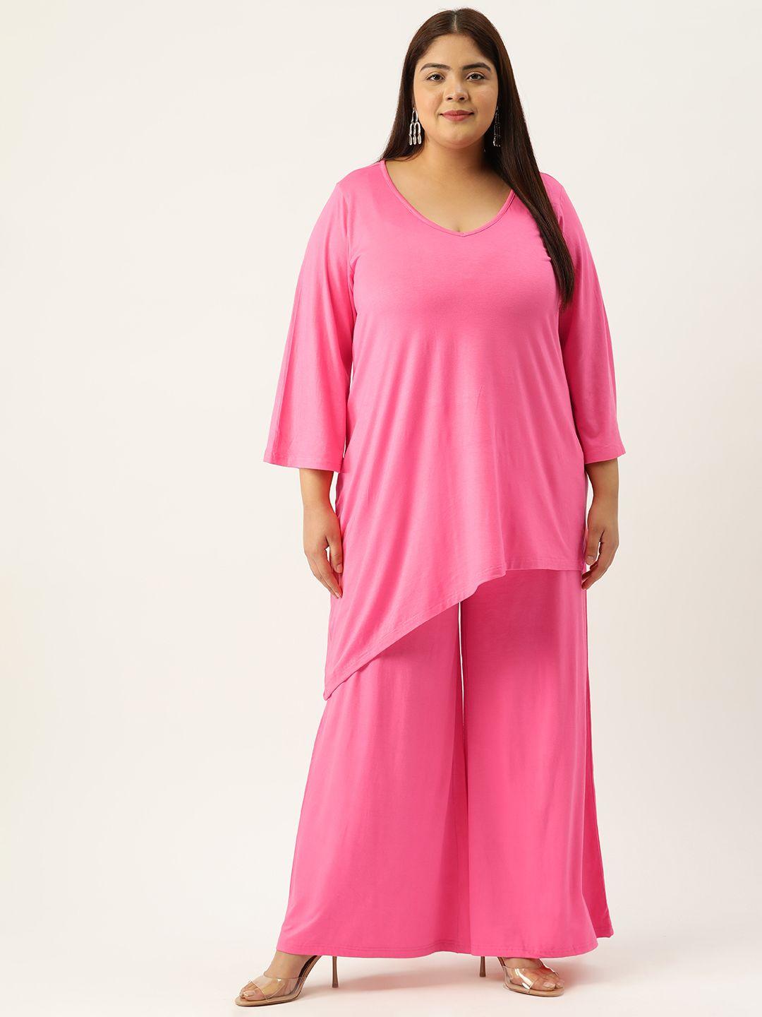 therebelinme plus size top with palazzos