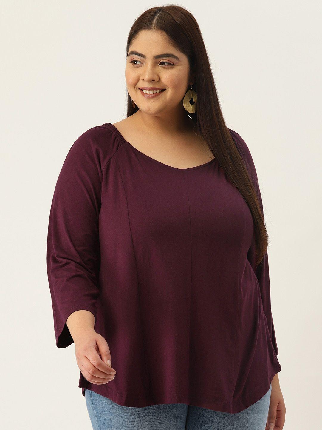 therebelinme solid plus size top