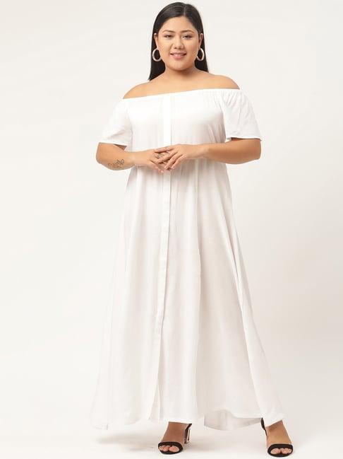 therebelinme white maxi dress