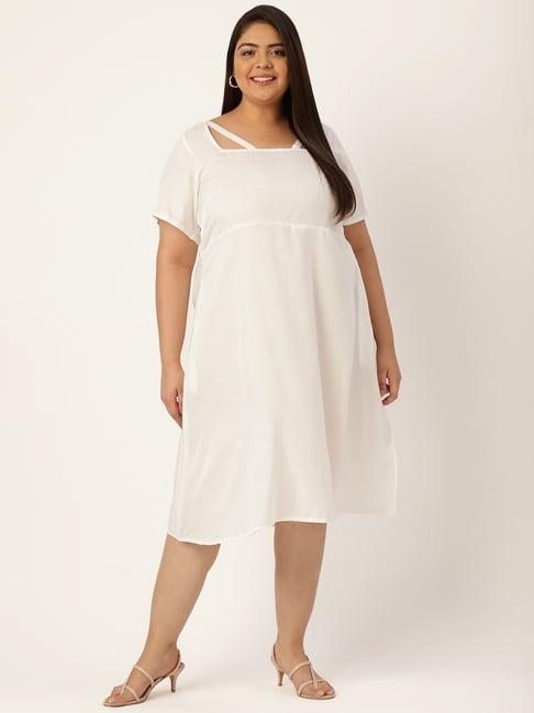 therebelinme white midi dress