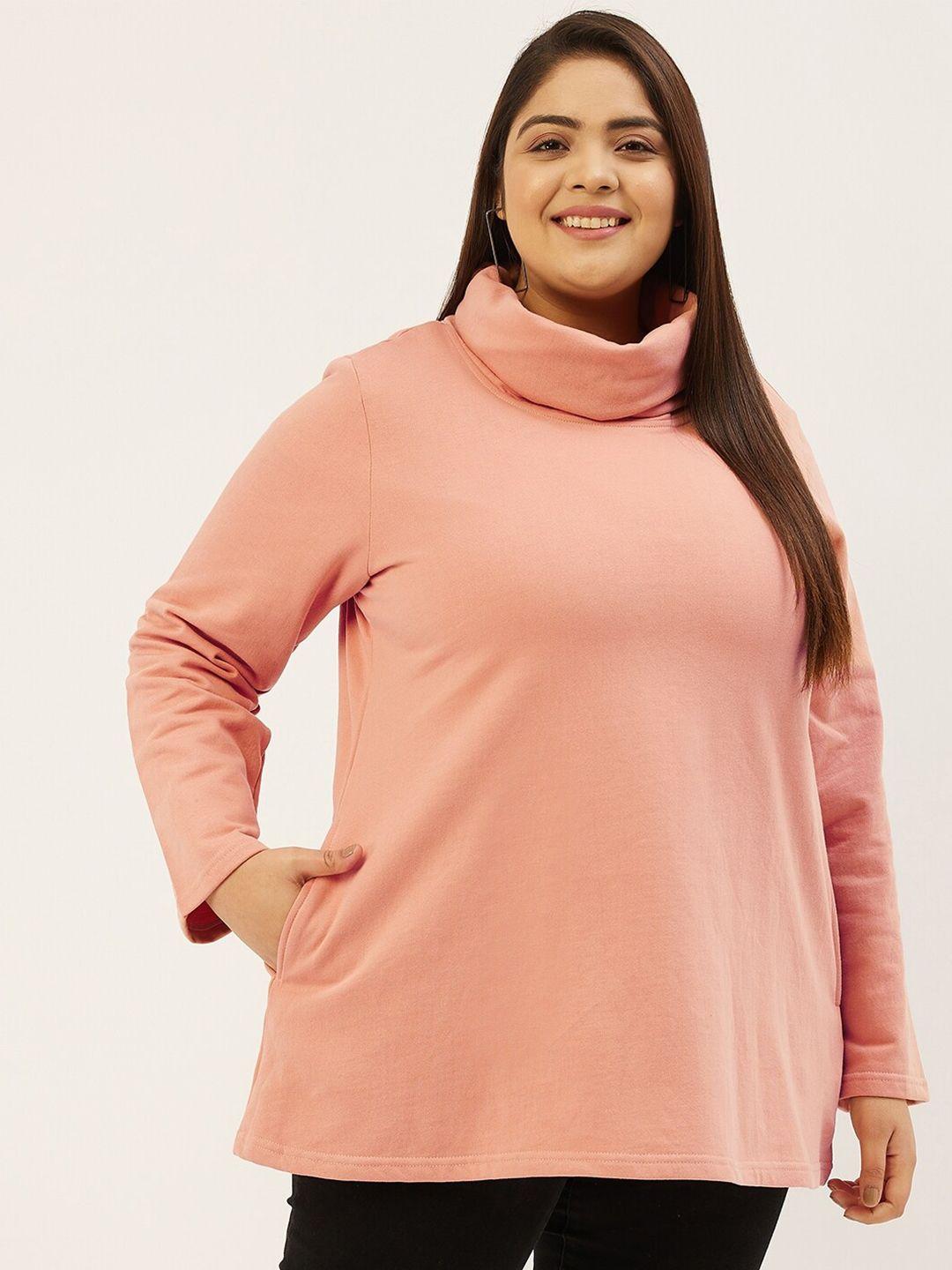 therebelinme women pink sweatshirt