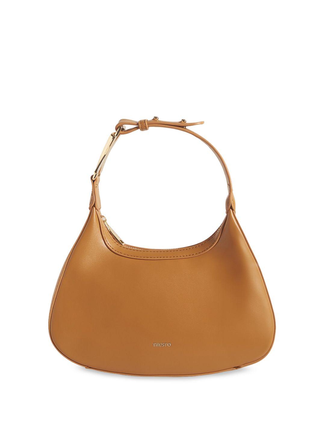 thesto pu structured hobo bag