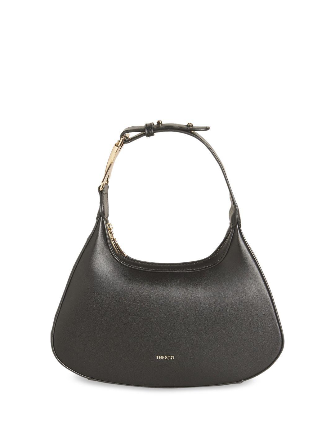 thesto pu structured hobo bag