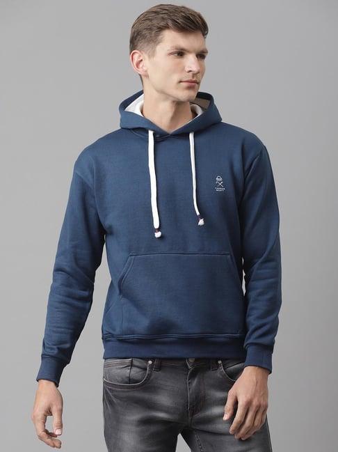 thomas scott blue hooded sweatshirt