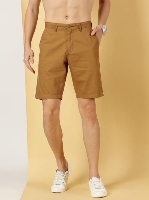 thomas scott brown slim fit shorts