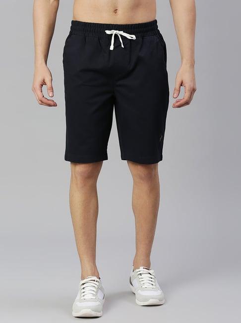 thomas scott dark navy slim fit shorts