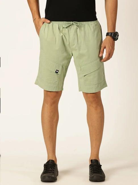 thomas scott green regular fit shorts