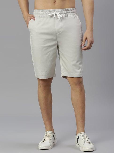 thomas scott grey slim fit shorts