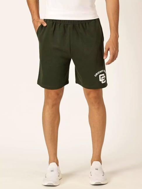 thomas scott kombu green regular fit shorts