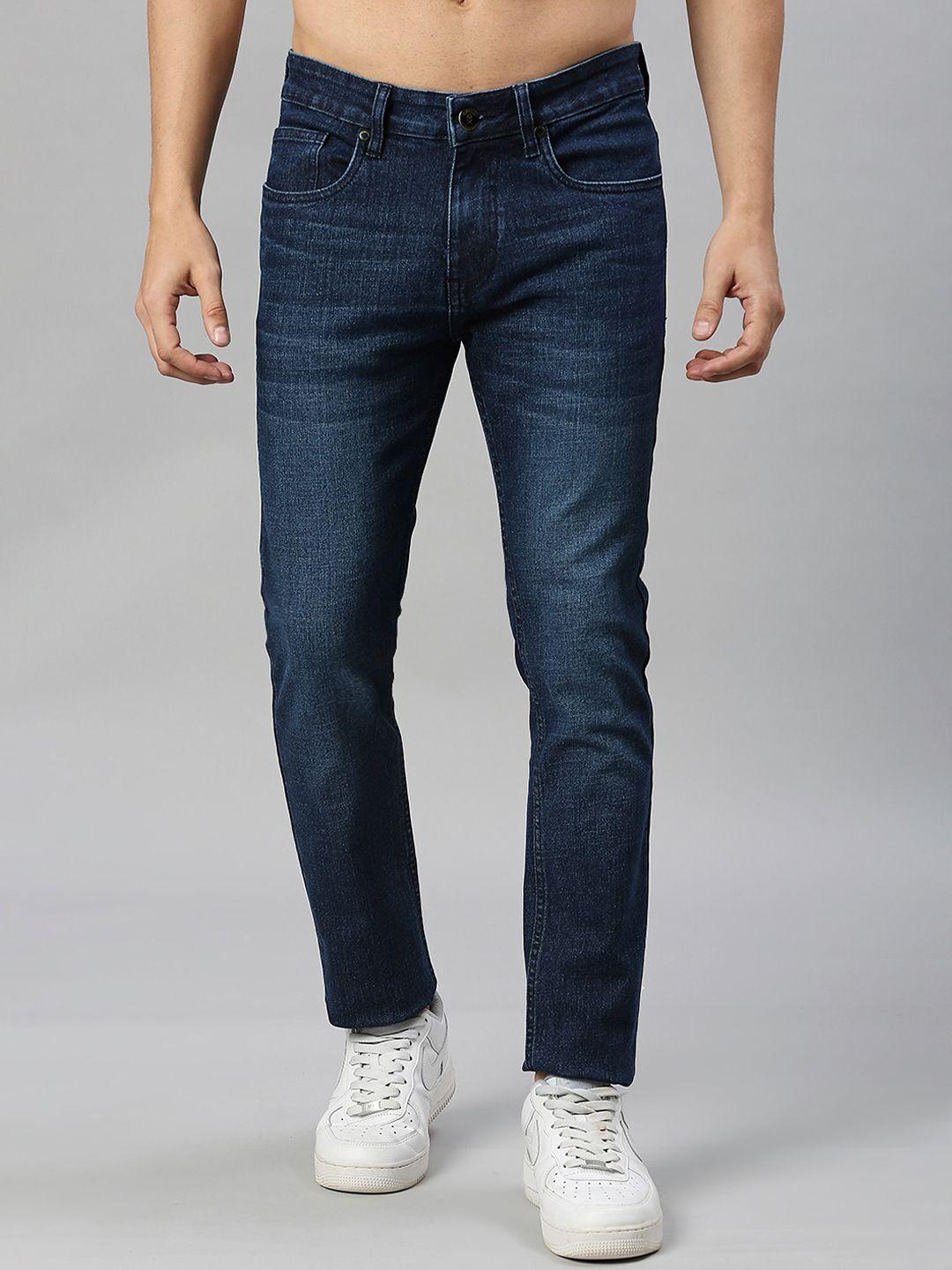 thomas scott men classic slim fit light fade stretchable jeans