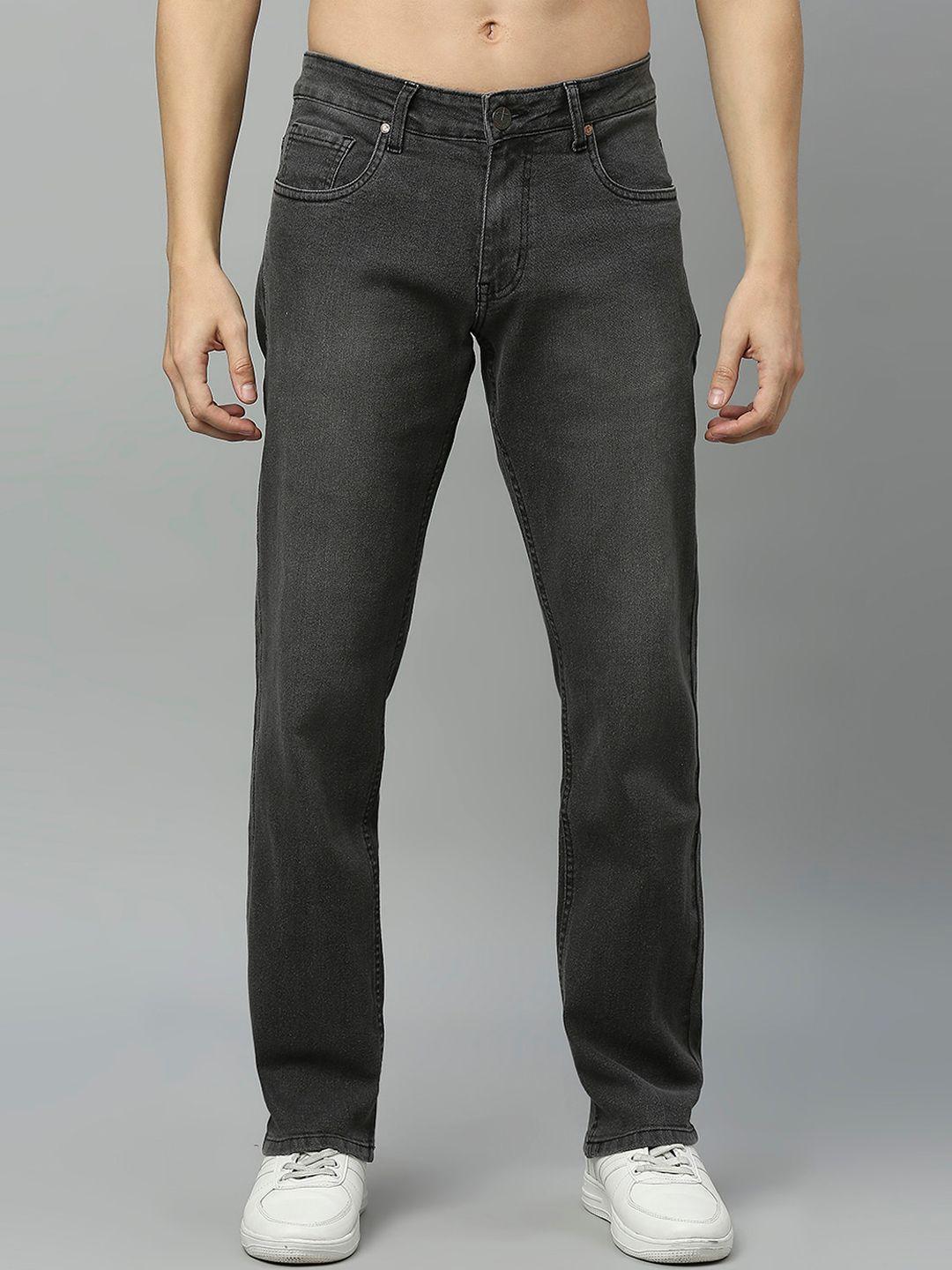 thomas scott men grey classic stretchable jeans