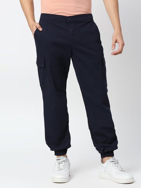 thomas scott navy slim fit jogger pants