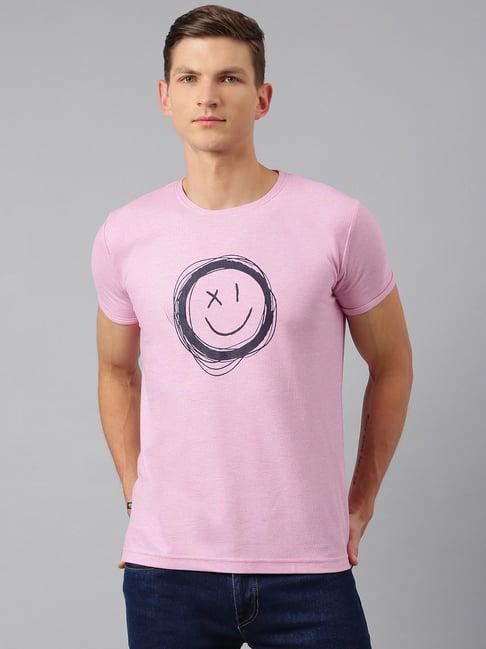 thomas scott pink crew t-shirt