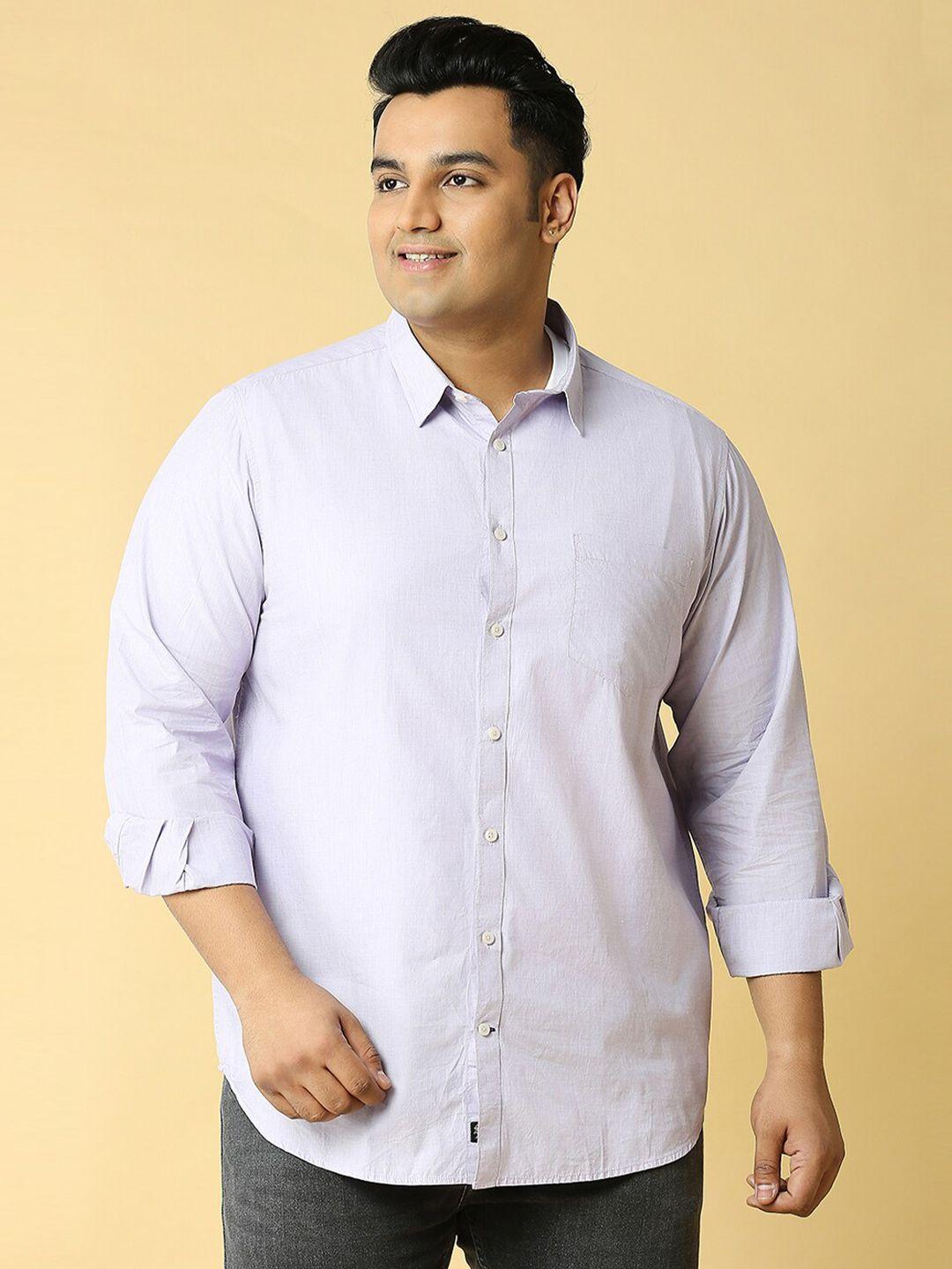 thomas scott plus size premium slim fit casual pure cotton shirt