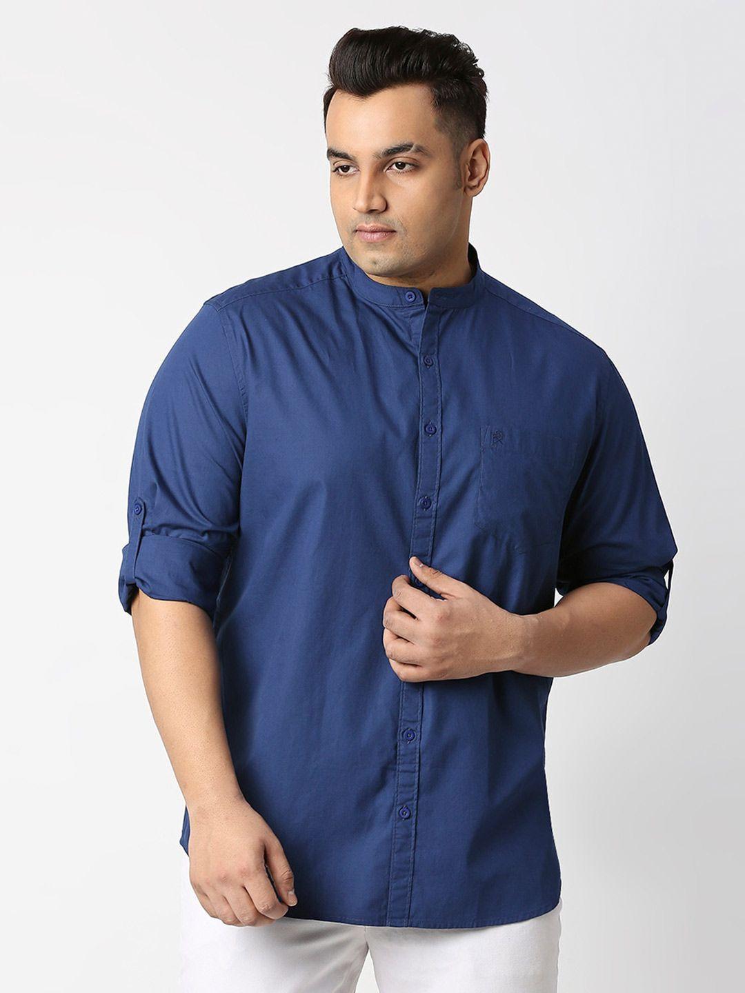 thomas scott plus size premium slim fit pure cotton casual shirt