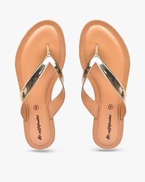 thong-strap flat sandals