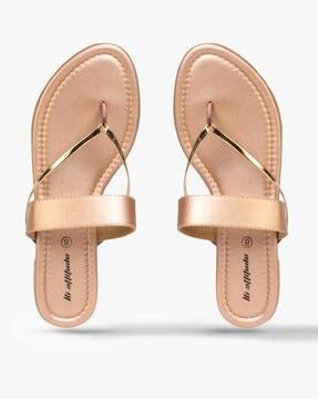 thong-strap flat sandals